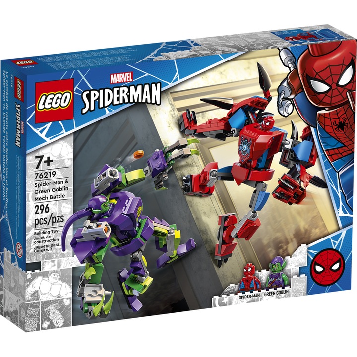 Конструктор Robot, LEGO, Super Heroes, битка между Spider-Man и Green Goblin