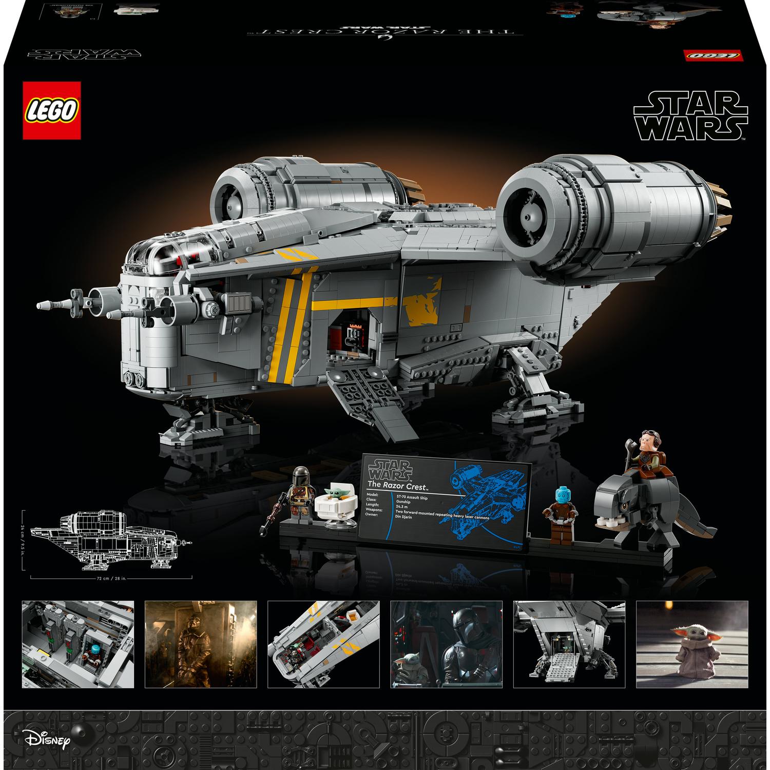 【RT-179227】① LEGO® Star Wars TM - Razor Crest™ 75331, 6187 piese - eMAG.ro