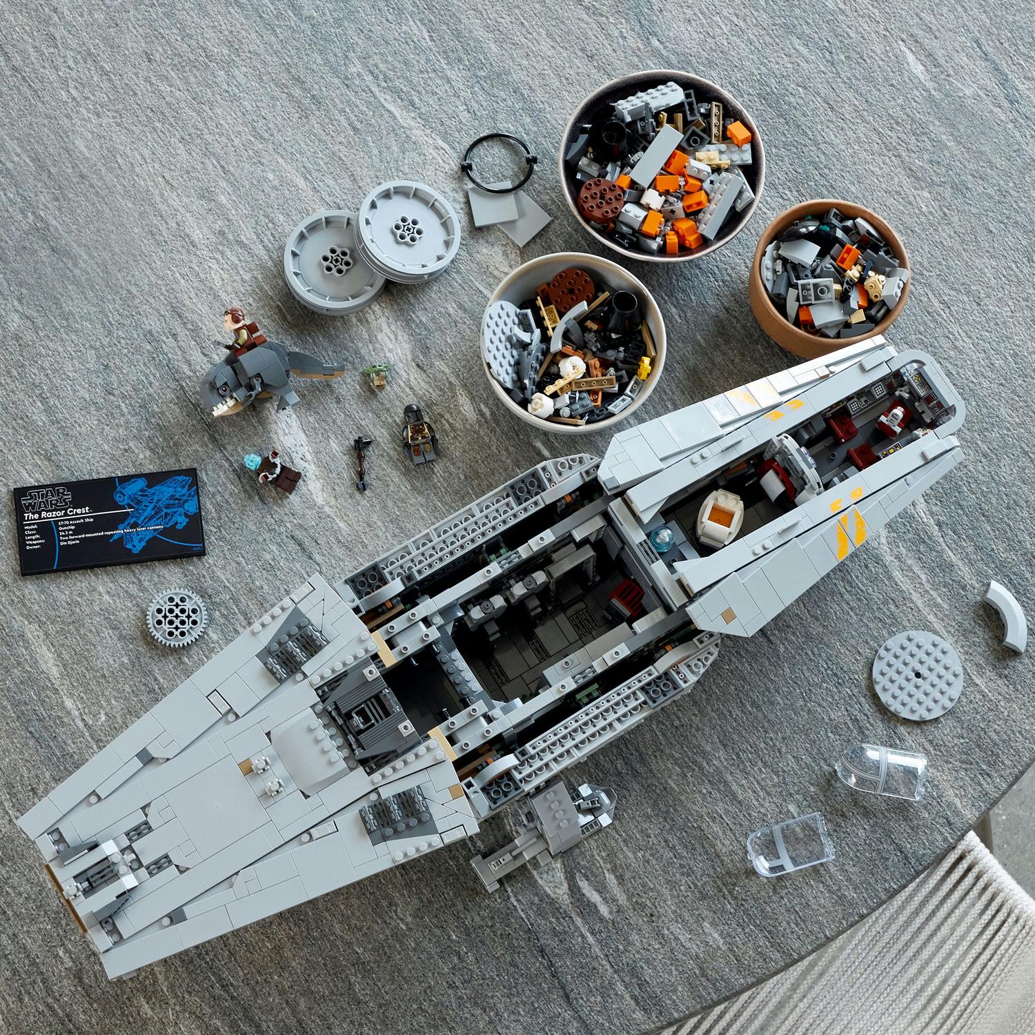 LEGO® Star Wars TM - Razor Crest™ 75331, 6187 piese - eMAG.ro