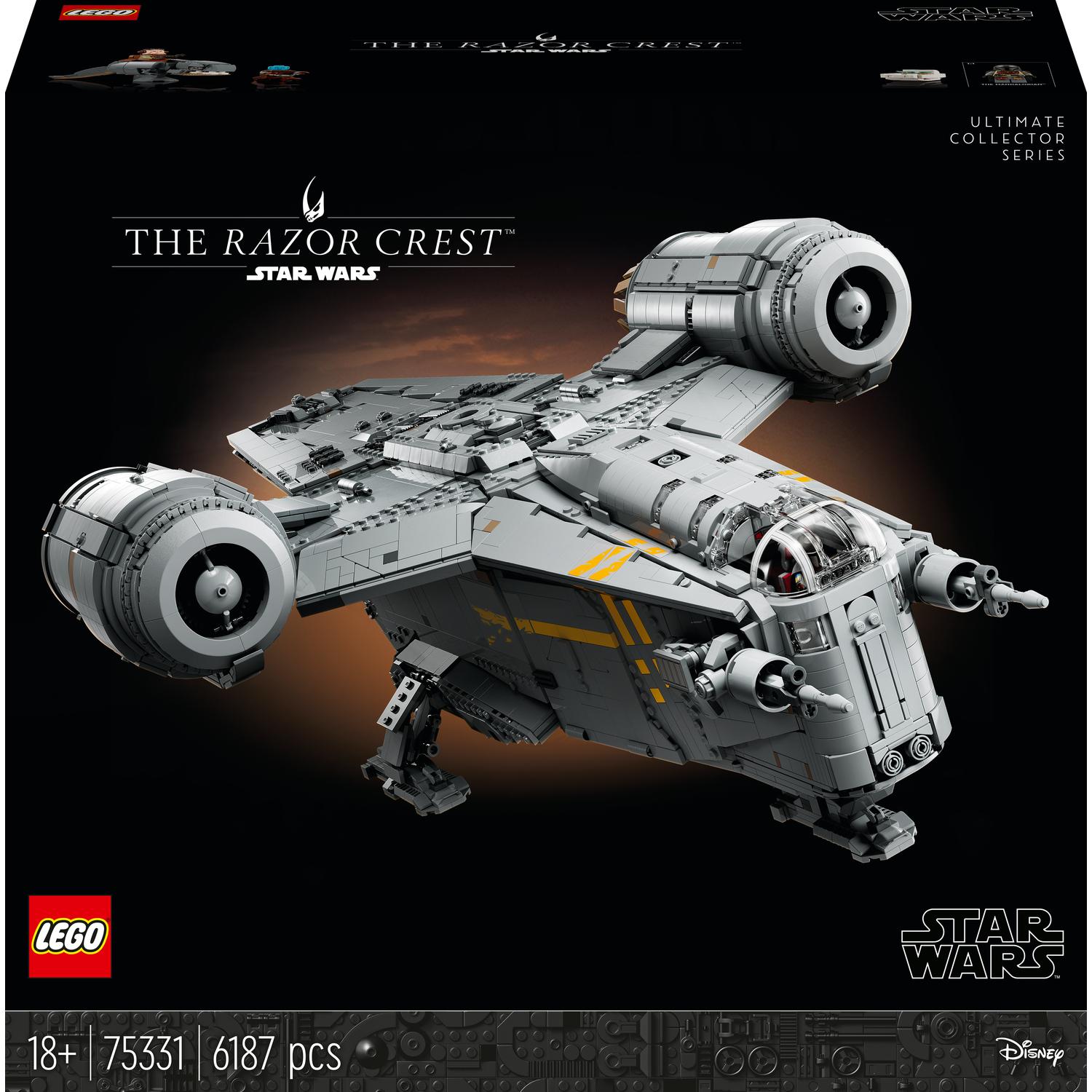 【RT-179227】① LEGO® Star Wars TM - Razor Crest™ 75331, 6187 piese - eMAG.ro