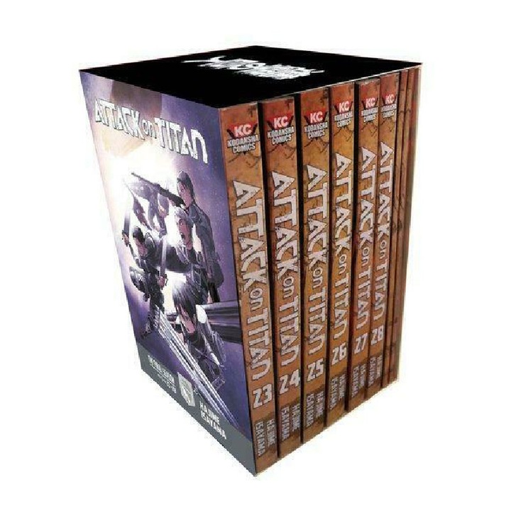 Manga: Attack on Titan, The Final Season Part 1, Manga Box Set, Angol Képregény