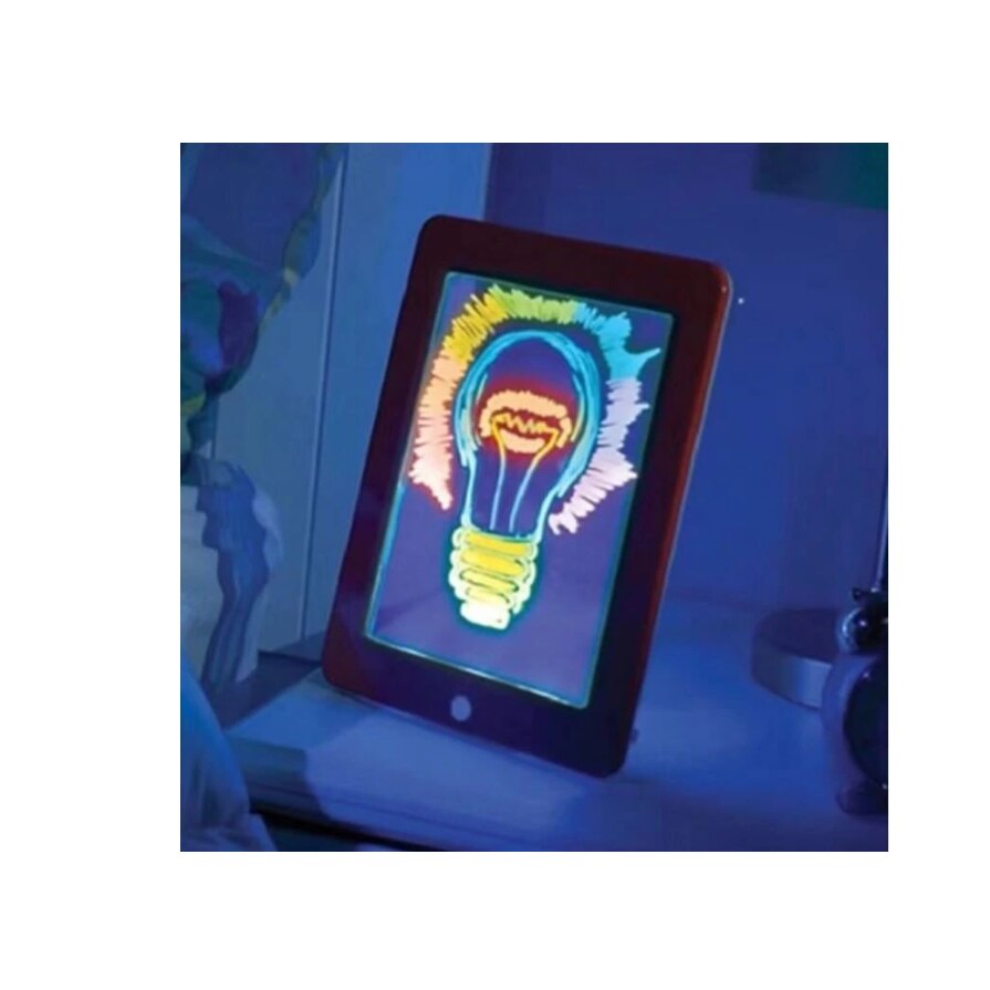 Magic Tableta Tableta de desen interactiva cu 8 efecte luminoase, Magic Pad JRH - eMAG.ro