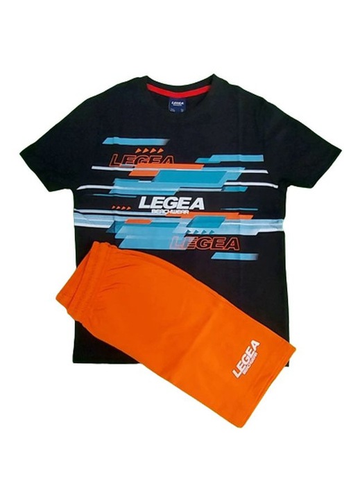 Set de tricou si pantaloni 22512T, Rosu/Albastru