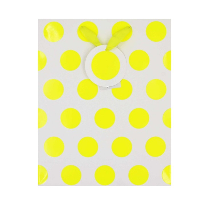 Чанта SDE L Yellow Neon, 26,5 x 33 x 12 см