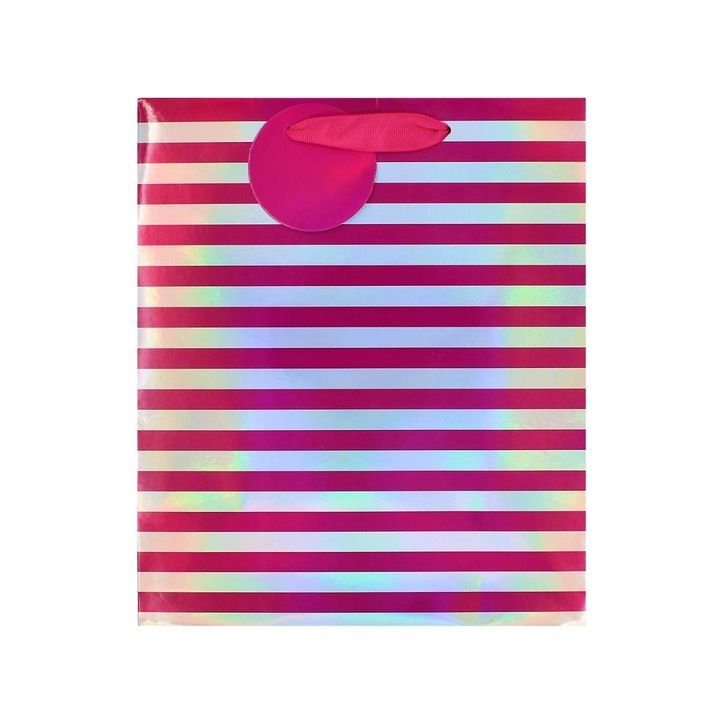 Чанта SDE M Pink Silver Rainbow, 21,5 x 25,5 x 10 cm