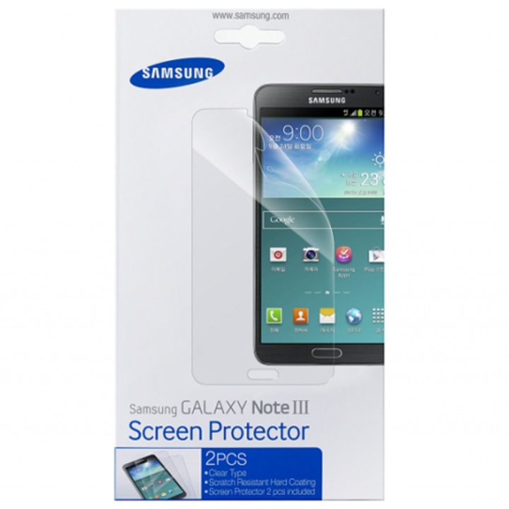 Защитно фолио Samsung Clear за Galaxy Note 3