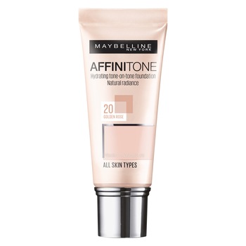 Fond de ten Maybelline New York Affinitone 20 Golden Rose, 30 ml Fond de ten Maybelline New York Affinitone 20 Golden Rose, 30 ml