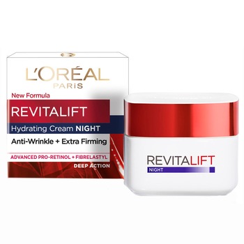 Crema antirid de noapte L'Oreal Paris Revitalift, 50 ml Crema antirid de noapte L'Oreal Paris Revitalift, 50 ml