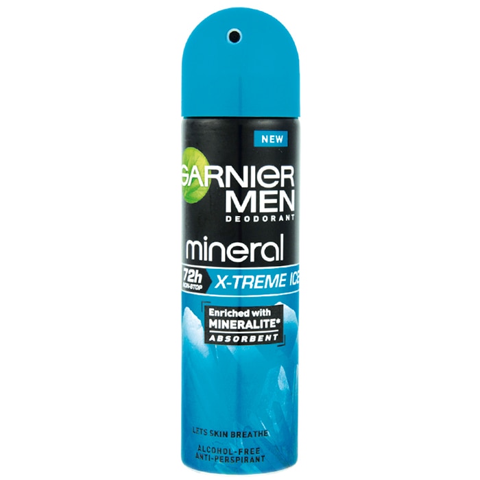 Deodorant Garnier Deo Men Spray X-treme Ice, 150 ml
