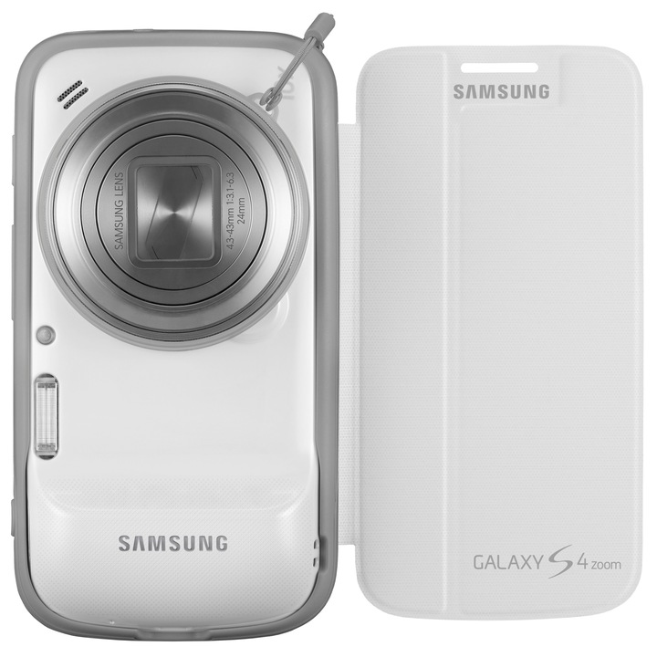 Фото калъф Samsung за S4 Zoom, Бял