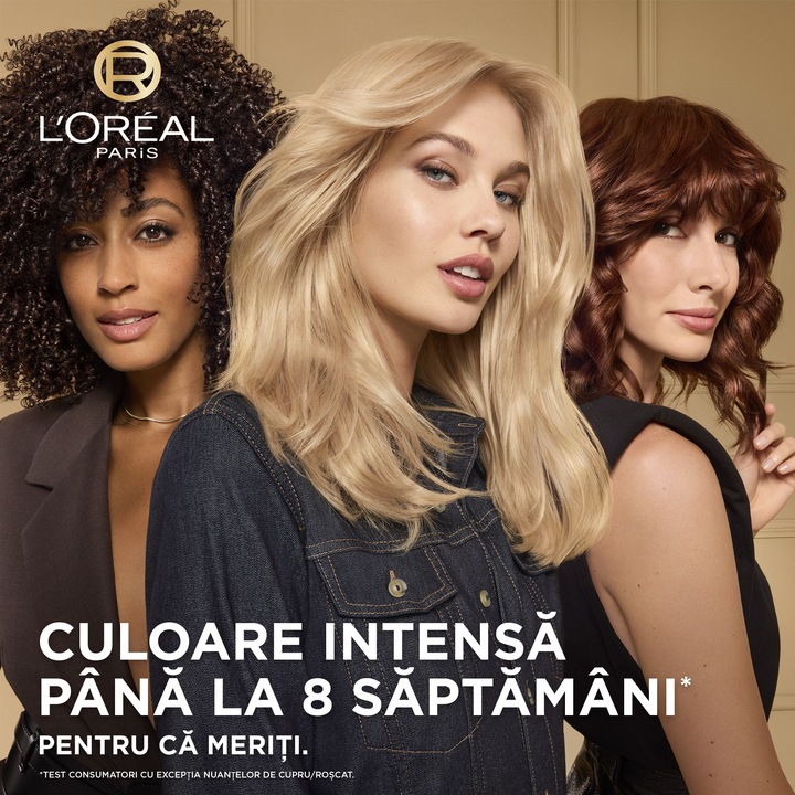Vopsea de par permanenta cu amoniac L'Oreal Paris Preference 8.1 Copenhague, 174 ml