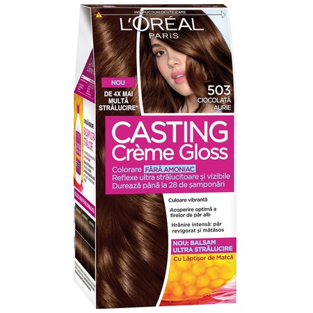 Boya Za Kosa L Oreal Paris Casting Creme Gloss 503 Gold Choco Emag Bg