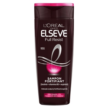 Sampon fortifiant L'Oreal Elseve Full Resist, pentru par fragil cu tendinta de cadere, 400 ml Sampon fortifiant L'Oreal Elseve Full Resist, pentru par fragil cu tendinta de cadere, 400 ml