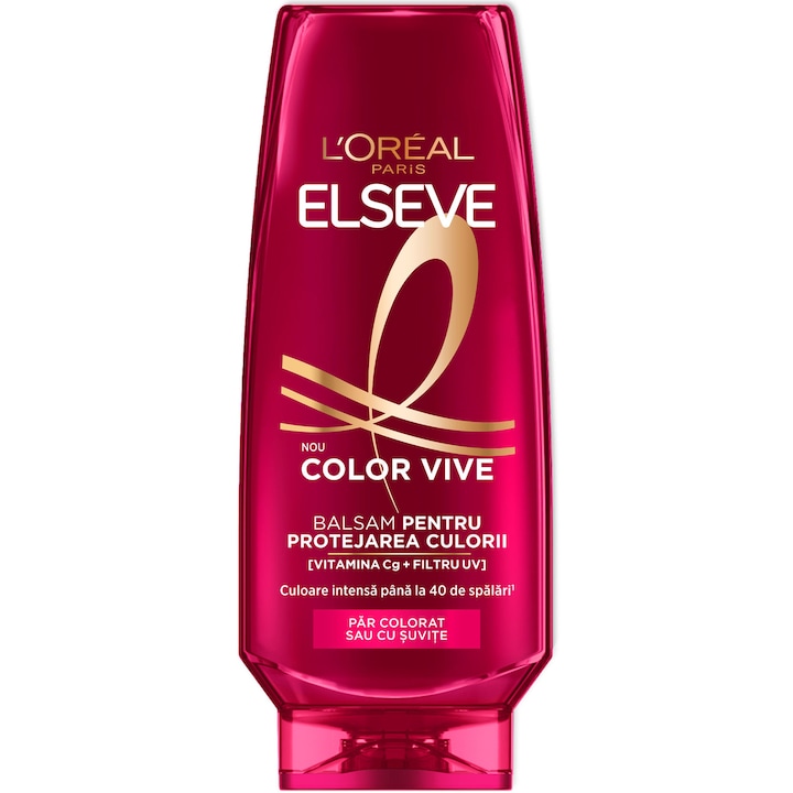 Балсам L'Oreal Paris Elseve Color Vive, За боядисана коса, 400 мл
