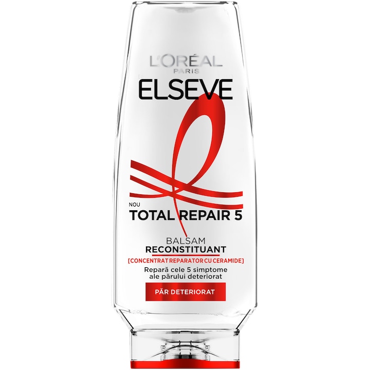 Balsam L'Oreal Paris Elseve Total Repair 5 pentru par deteriorat, 200 ml