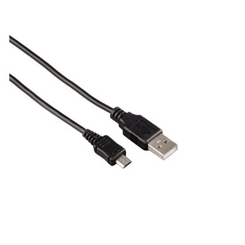 Cablu de date Hama pentru dispozitive micro USB, 12 Mb/s, Negru Cablu de date Hama pentru dispozitive micro USB, 12 Mb/s, Negru