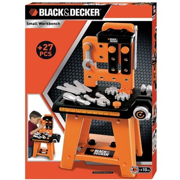 Banc de lucru Ecoiffier Black & Decker, 27 piese Banc de lucru Ecoiffier Black & Decker, 27 piese
