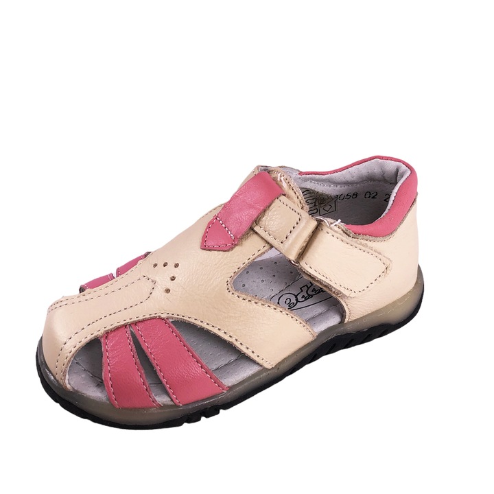 Детски сандал Chippo Kids 30582530, 25-30, Естествена кожа, Розово
