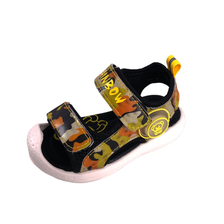Бебешки сандали Chippo Baby 22206, 17-22, Олекотен, Жълт