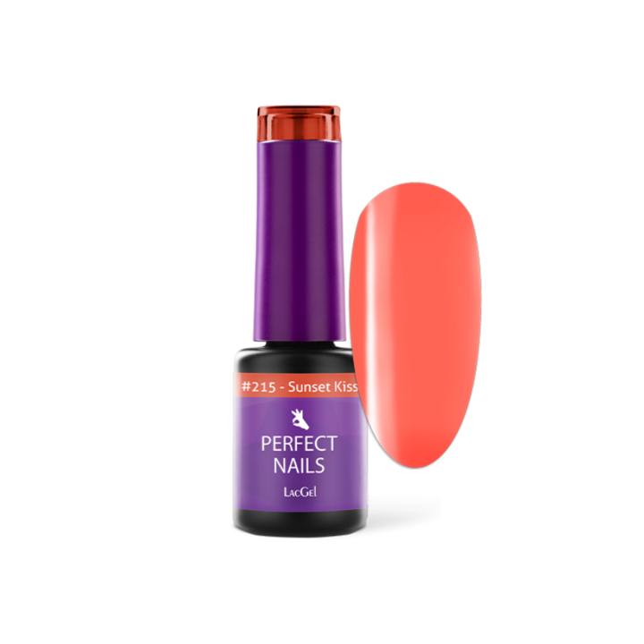 Perfect Nails LacGel 215 Гел лак 4 ml - Sunset Kiss - Tropical Chaos