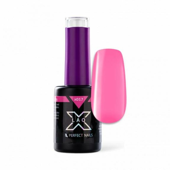 Perfect Nails LacGel LaQ X Gél Lakk 8ml - Cotton Candy X017 - Oh, Baby