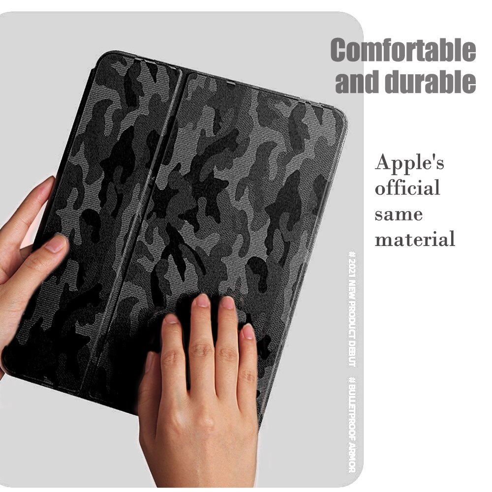 Husa tableta, Poliuretan/Silicon, Compatibil cu iPad, 10.2'', Multicolor
