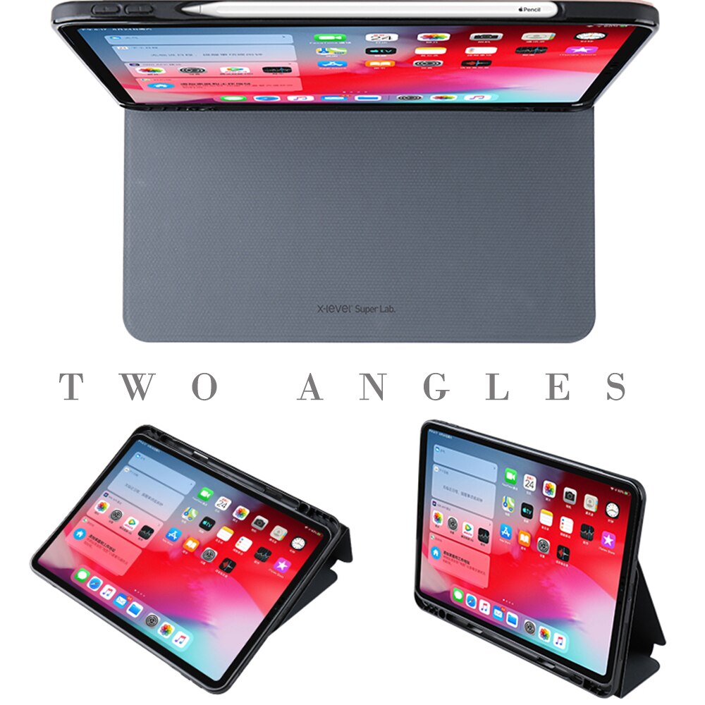 Husa tableta, Poliuretan/Silicon, Compatibil cu iPad, 10.2'', Multicolor