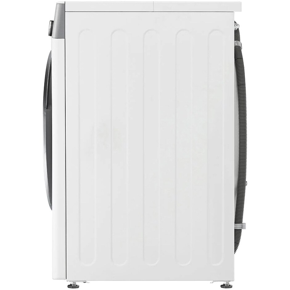 Masina de spalat rufe cu uscator LG F4DV910H2EA, Spalare 10.5 kg, Uscare 7 kg, 1400 rpm, Clasa E, Motor AI Direct Drive, Steam+, TurboWash, ThinQ, Alb