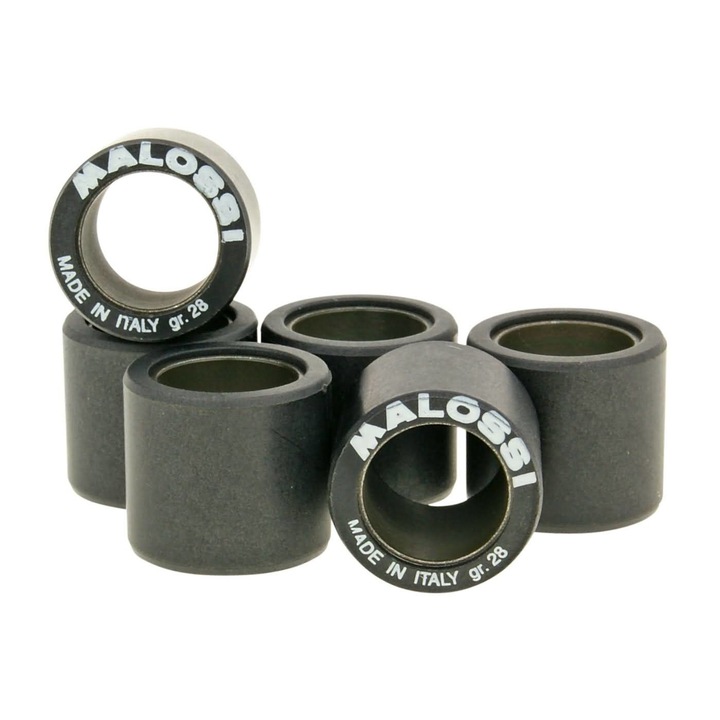 Set role variator, Malossi, HT 25x22mm, 24.0g, Negru