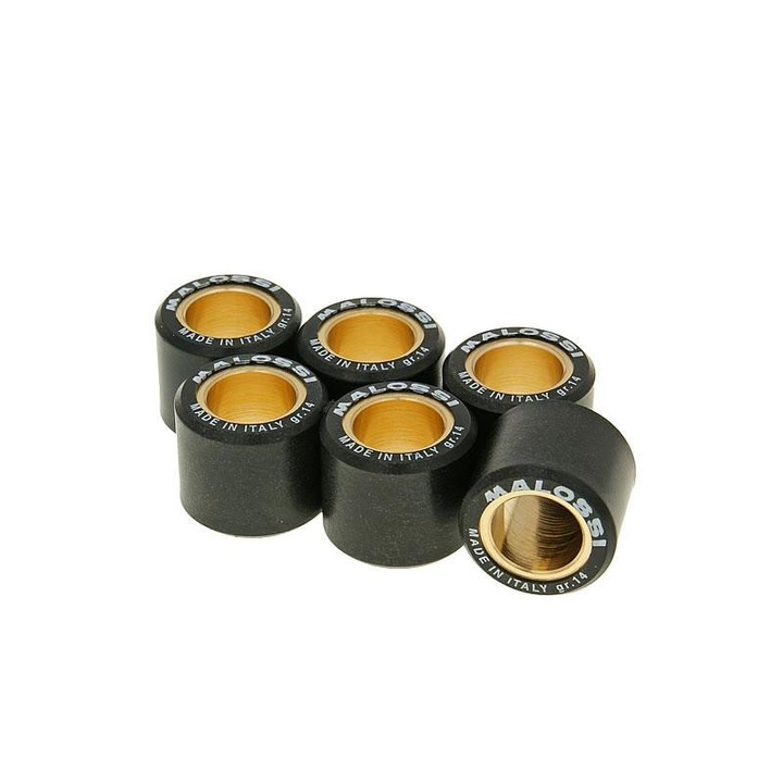 Set 6xRole variator, Malossi, HT, 20x17mm, 14.0g