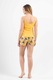 Pijamale dama Vienetta Chick bumbac galben M