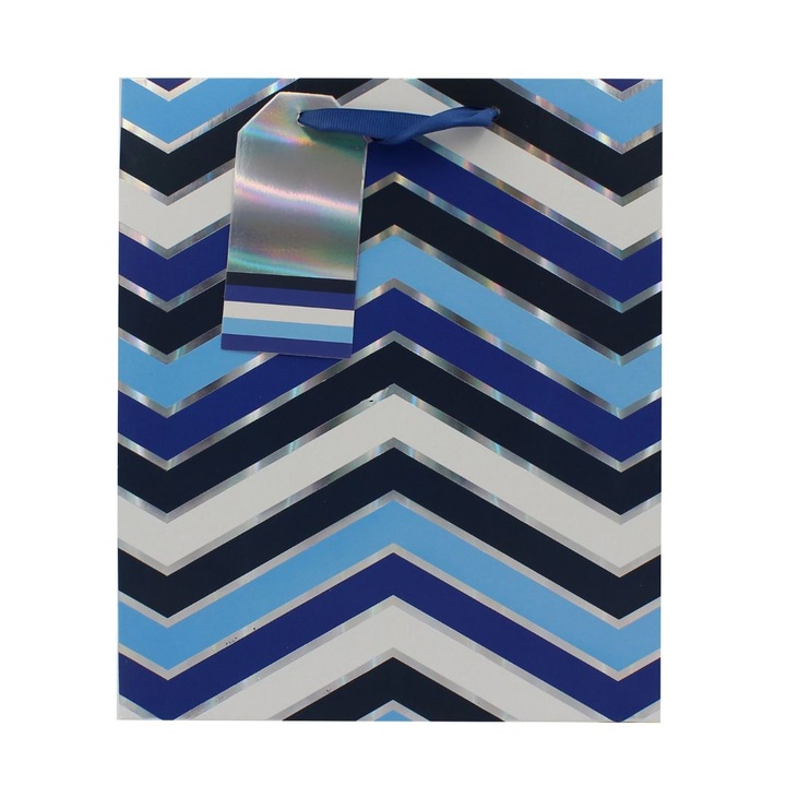 Подаръчна хартиена торбичка M, 21,5 x 25 x 10 cm