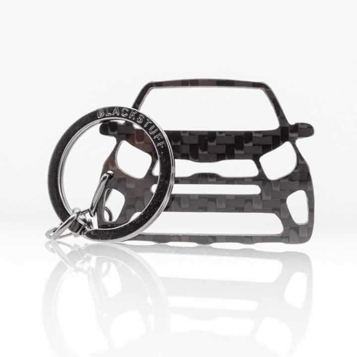 Karbonszálas (genuine carbon fiber) kulcstartó, modell: Picanto X-Line 2019