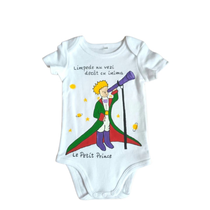Body, Micul Print, pictat, Alb
