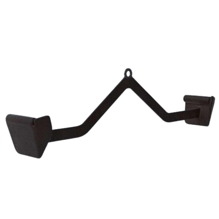 Bara de tragere lat-pulldown, Gorilla Sports, Negru