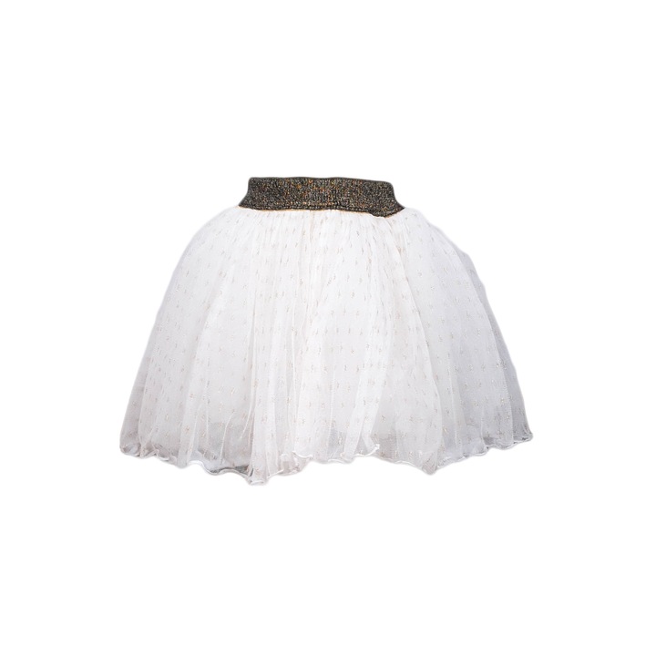 Fusta tu-tu, model Ana, Alb