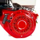 OHV benzinmotor, 4 ütemű, vízszintes tengely éken, 7,5 Cp, 3600 ford./perc, tengelyátmérő 20 mm, 196 CC, Champion