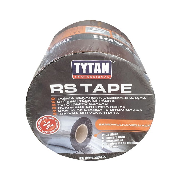 Banda de etansare bitum 15 cm x 10 m, maro, TYTAN