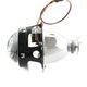 Set 2 lupe Bifazice Bixenon Biled Mini H1 3 inch, lungime 12cm, universale cu ornamente cromate Z112 incluse