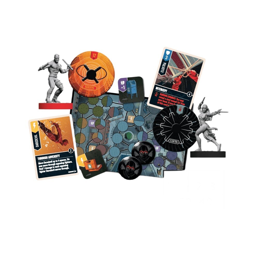 Joc de Societate Unmatched Marvel Hell's Kitchen eMAG.ro