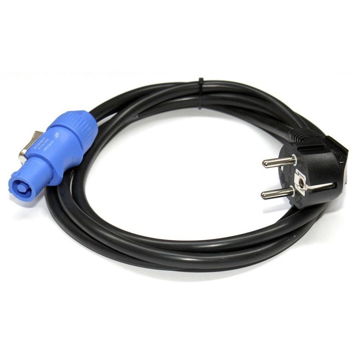 Cablu Alimentare Boxa, Soundsation WM-PCAS-15 Powercon, 1,5m, negru