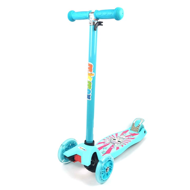 Gyermek roller Атлас MICMAX MAXI, Világoskék