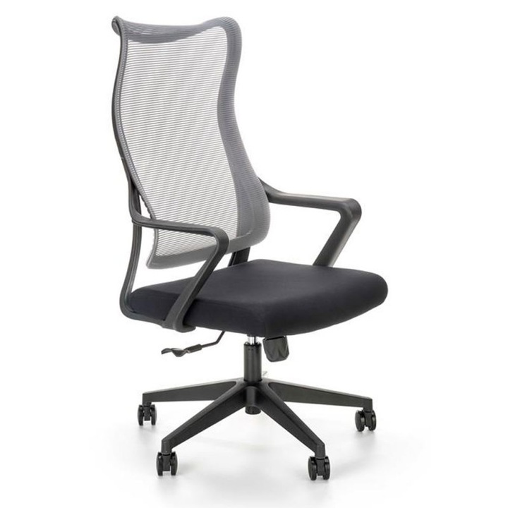 Офис стол Hm Loreto, сив, 61x65x123 см