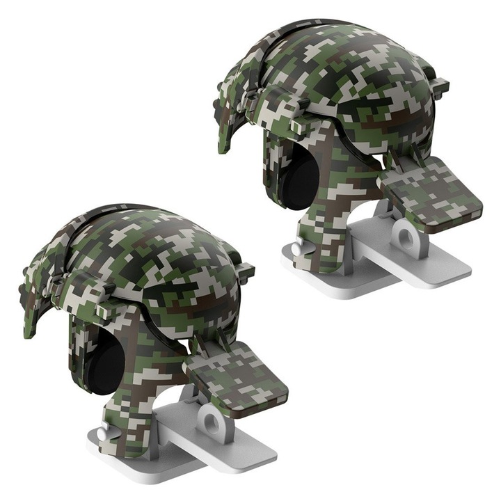 Baseus GA03 PUBG sisak alakú camo kontroller Szürke