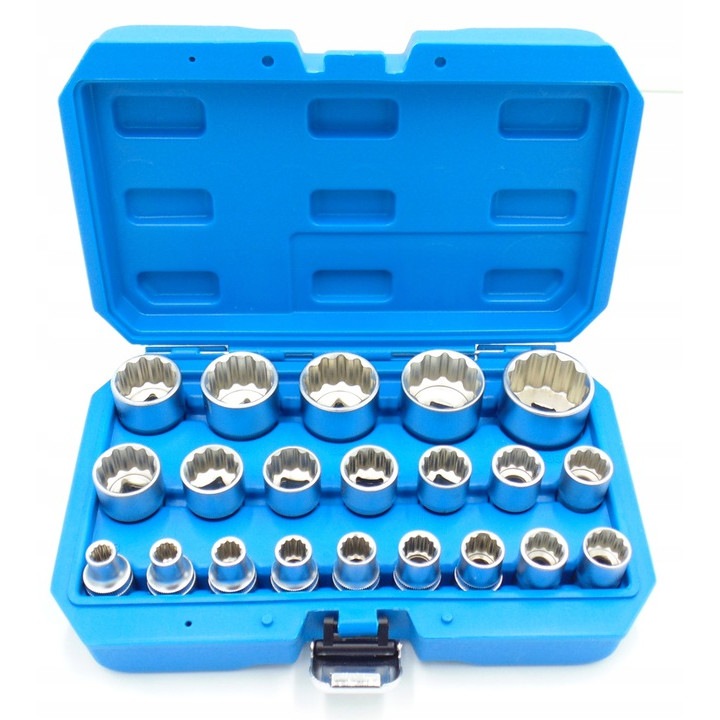 Trusa cu tubulare 12 colturi, 8-36mm, 1/2