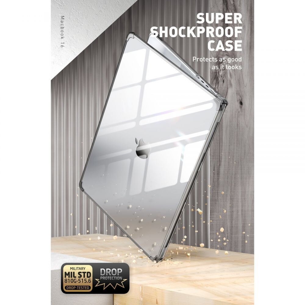 Husa Supcase Unicorn Beetle pentru Apple MacBook Pro 14 M1/M2/M3 2021-2023 Negru