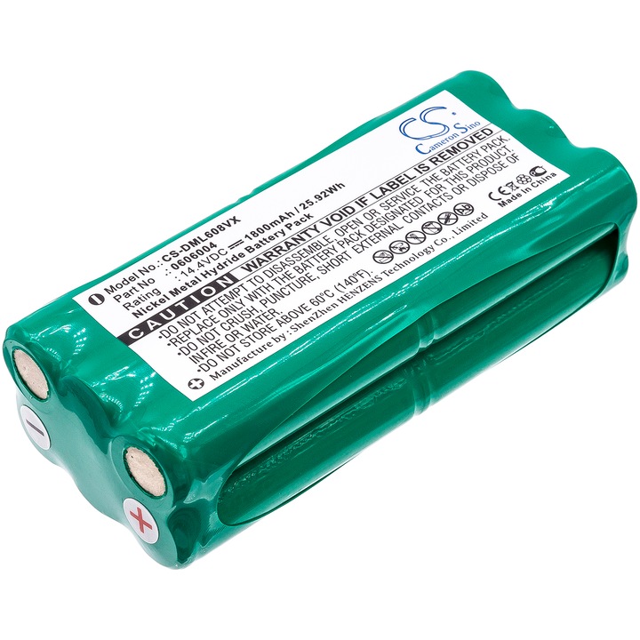 Baterie aspirator, Seilylanka, 1800mAh,14.4V, Compatibil cu Dirt Devil, Verde