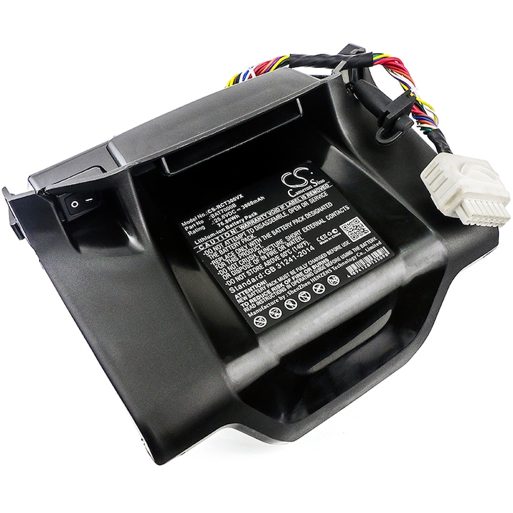 Baterie masina de tuns iarba, Seilylanka, 3000mAh, 25.6V, Compatibil cu Robomow, Negru