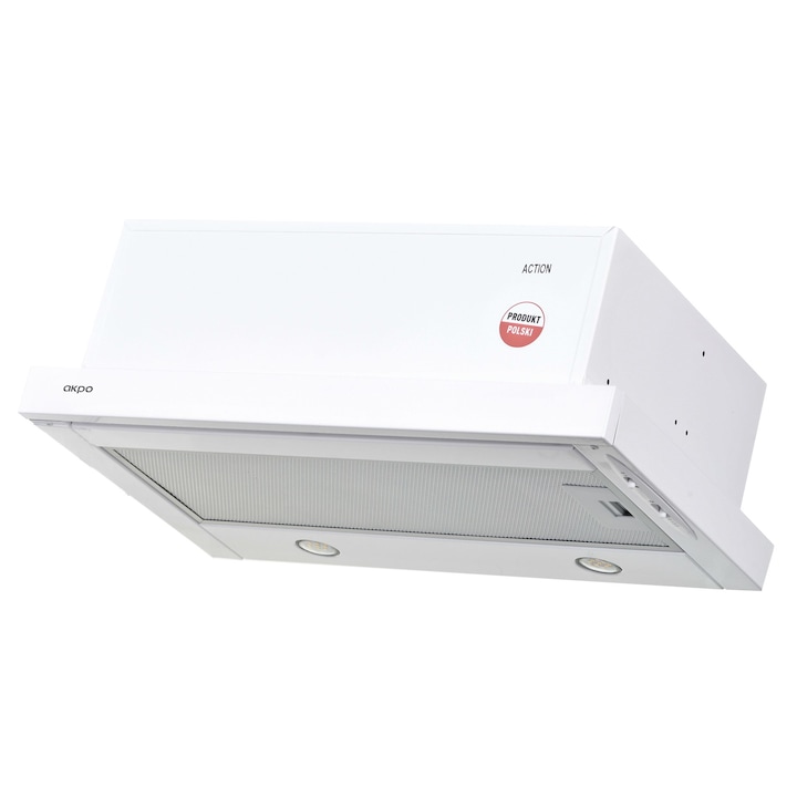 Hota TC70 IN, 2 motoare, cu dubla iesire (sus sau inapoi), Latime 70cm, dimensiune mare in partea superioara, inox, Airfan