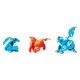 Figurina Bakugan Evolutions - Starter Pack, Howlkor Ultra, Colossus si Pegatrix